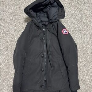 Men’s Canada Goose Black Hooded Jacket